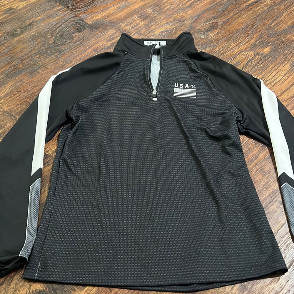 NEW WITHOUT TAGS-  BOYS RUDIS 1/4 ZIP